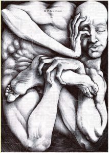 Art print d’un dessin original de Pascal Maoloni en édition limitée