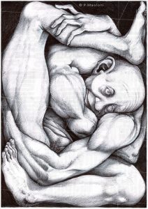 Art print d’un dessin original de Pascal Maoloni en édition limitée