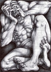 Art print d’un dessin original de Pascal Maoloni en édition limitée