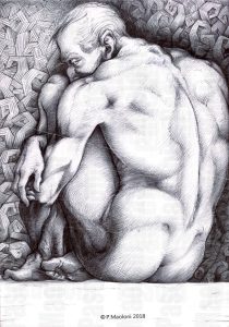 Art print d’un dessin original de Pascal Maoloni en édition limitée