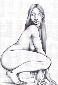 Art print d’un dessin original de Pascal Maoloni en édition limitée