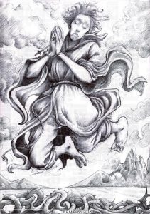 Art print d’un dessin original de Pascal Maoloni en édition limitée