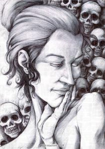 Art print d’un dessin original de Pascal Maoloni en édition limitée