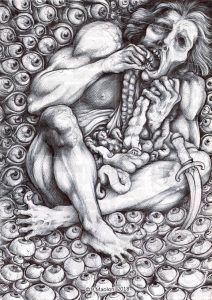 Art print d’un dessin original de Pascal Maoloni en édition limitée