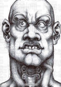 Art print d’un dessin original de Pascal Maoloni en édition limitée