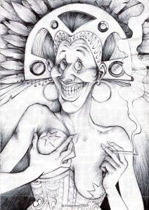 Art print d’un dessin original de Pascal Maoloni en édition limitée