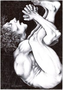 Art print d’un dessin original de Pascal Maoloni en édition limitée