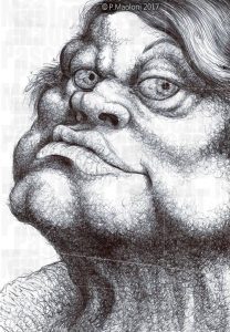 Art print d’un dessin original de Pascal Maoloni en édition limitée