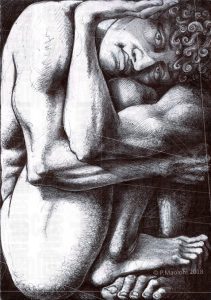 Art print d’un dessin original de Pascal Maoloni en édition limitée