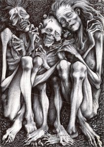 Art print d’un dessin original de Pascal Maoloni en édition limitée