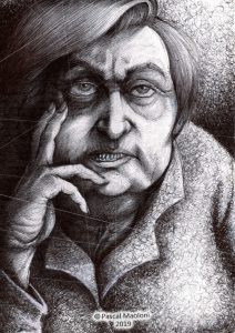 Art print d’un dessin original de Pascal Maoloni en édition limitée