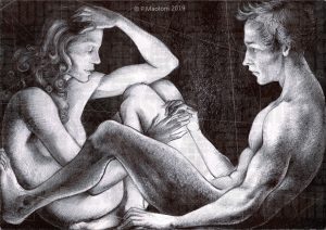 Art print d’un dessin original de Pascal Maoloni en édition limitée