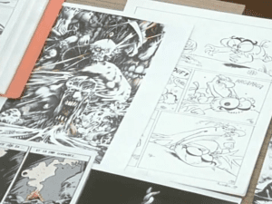 Quelques dessins de l'époque