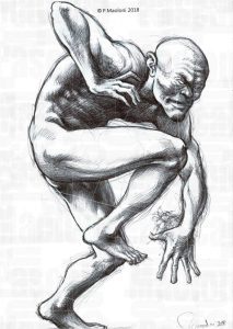 Art print d’un dessin original de Pascal Maoloni en édition limitée