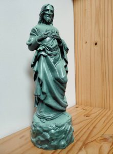 Sculpture Sacré cœur de Jesus par Pascal Maoloni