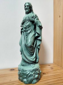 Sculpture Sacré cœur de Jesus par Pascal Maoloni