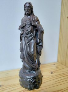 Sculpture Sacré cœur de Jesus par Pascal Maoloni