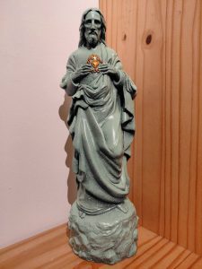 Sculpture Sacré cœur de Jesus par Pascal Maoloni