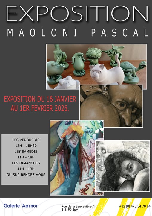 expostion Pascal Maoloni 2026